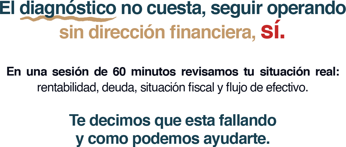 Servicios — Una solución, tres frentes